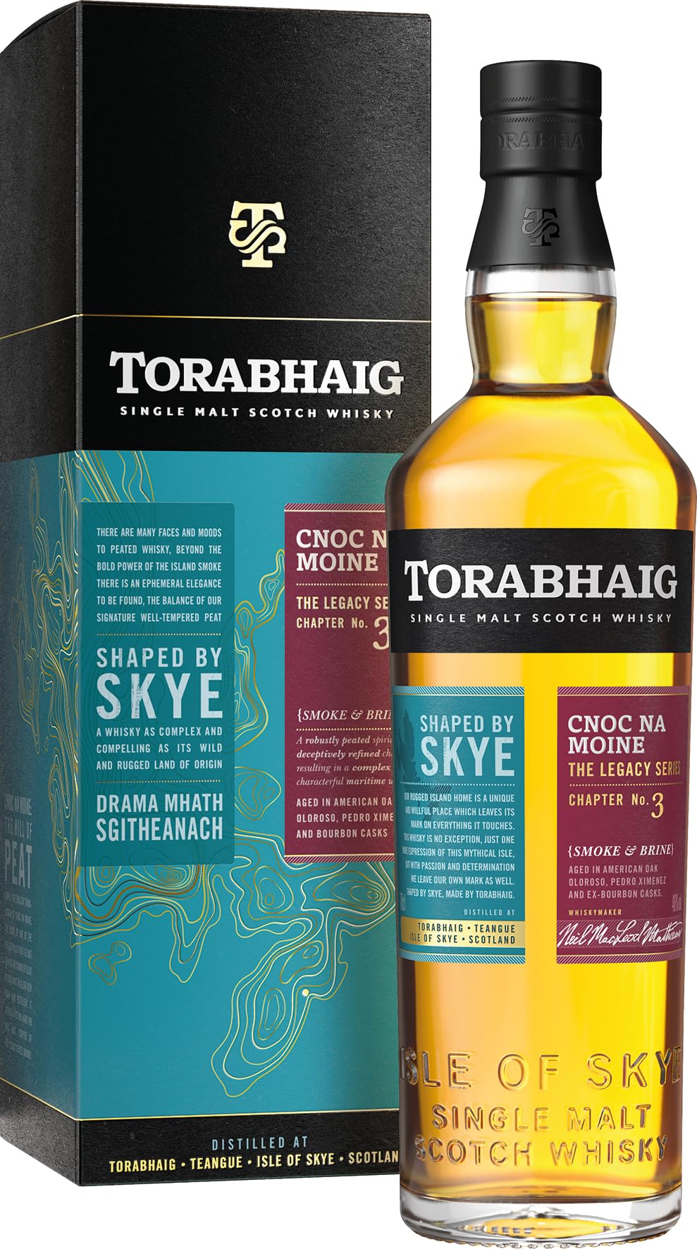 Torabhaig Cnoc Na Moine Chapter No. 3 Isle Of Skye Single Malt Scotch Whisky 46