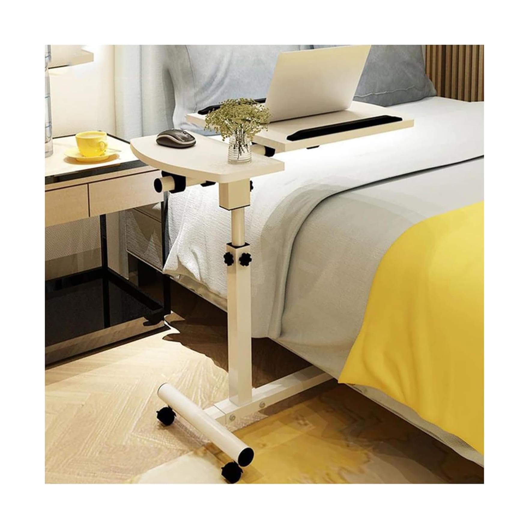 Table de lit réglable et pliante pour travailler confortablement depuis votre matelas ou canapé