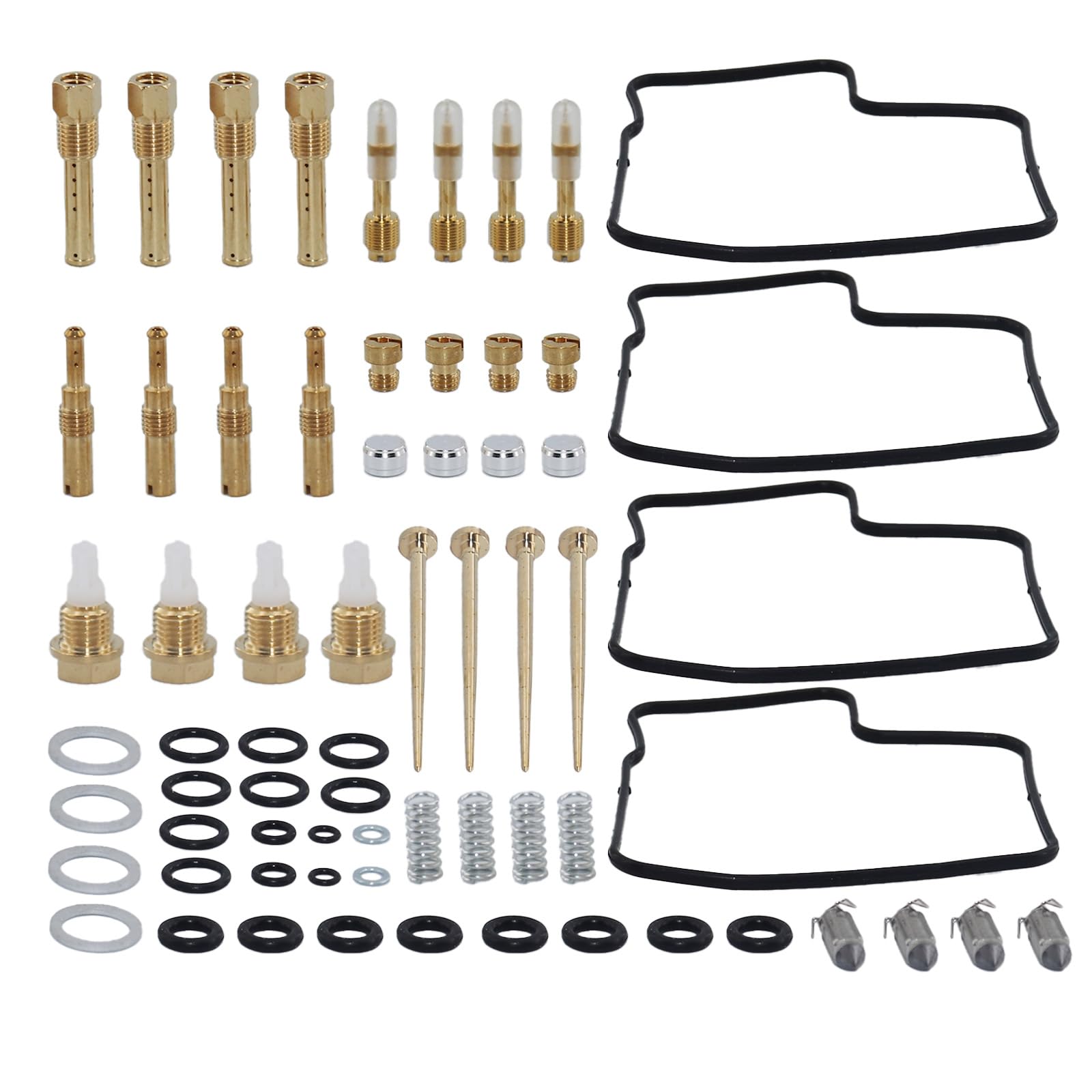 4 X Carburetor Repair Rebuild Kit for GL1200 Goldwing 1200 Carb 1984-1987 Aspencade Interstate