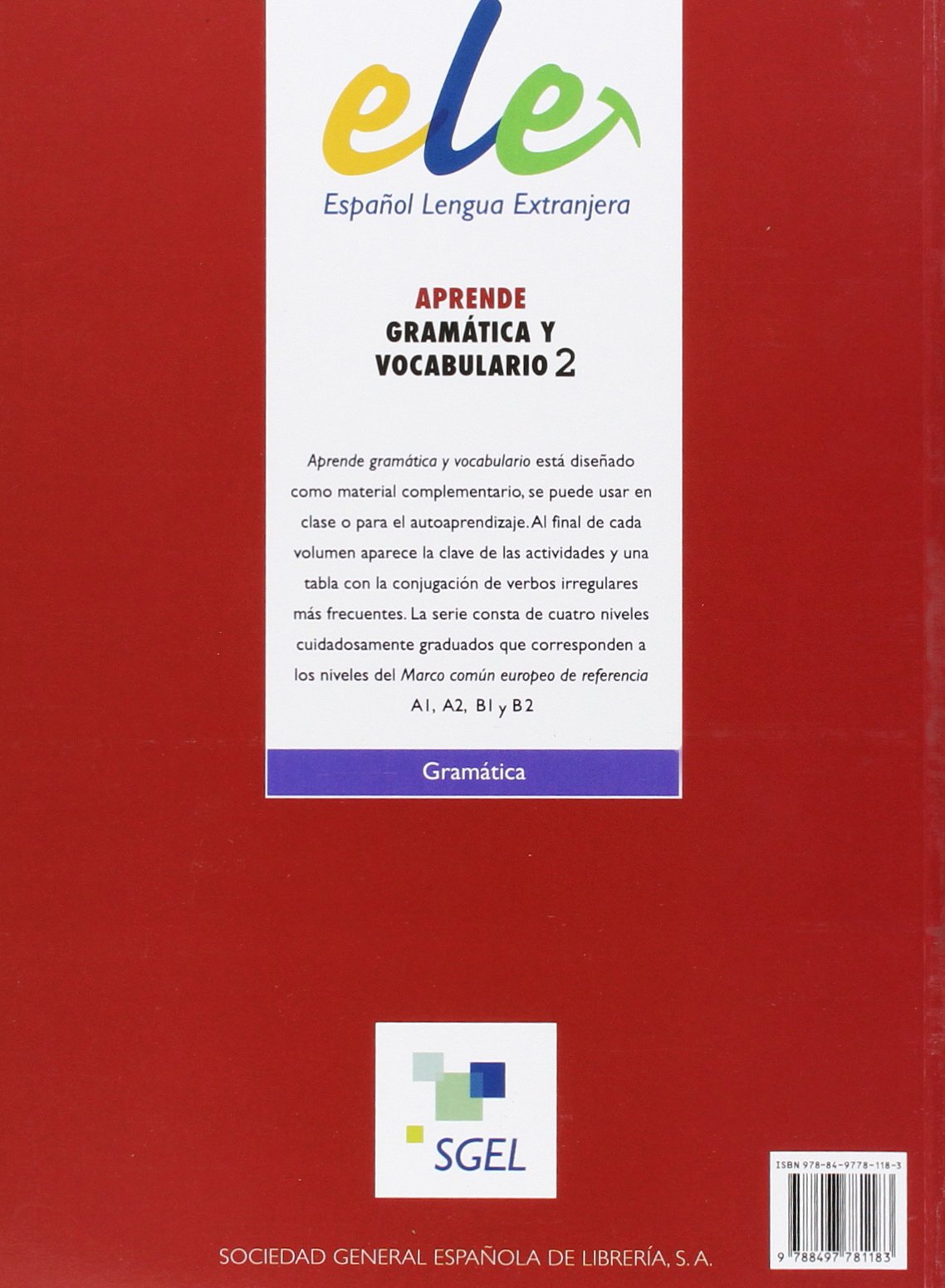 Aprende gramática y vocabulario 2: Vol. 2 (SIN COLECCION)