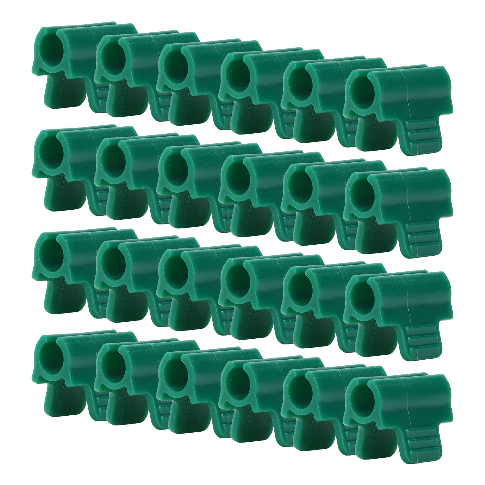 Morsetti Per Serra - 24 Pezzi Per Fissare Teli E Rete - Per Tubi Da 11mm - Foto 9