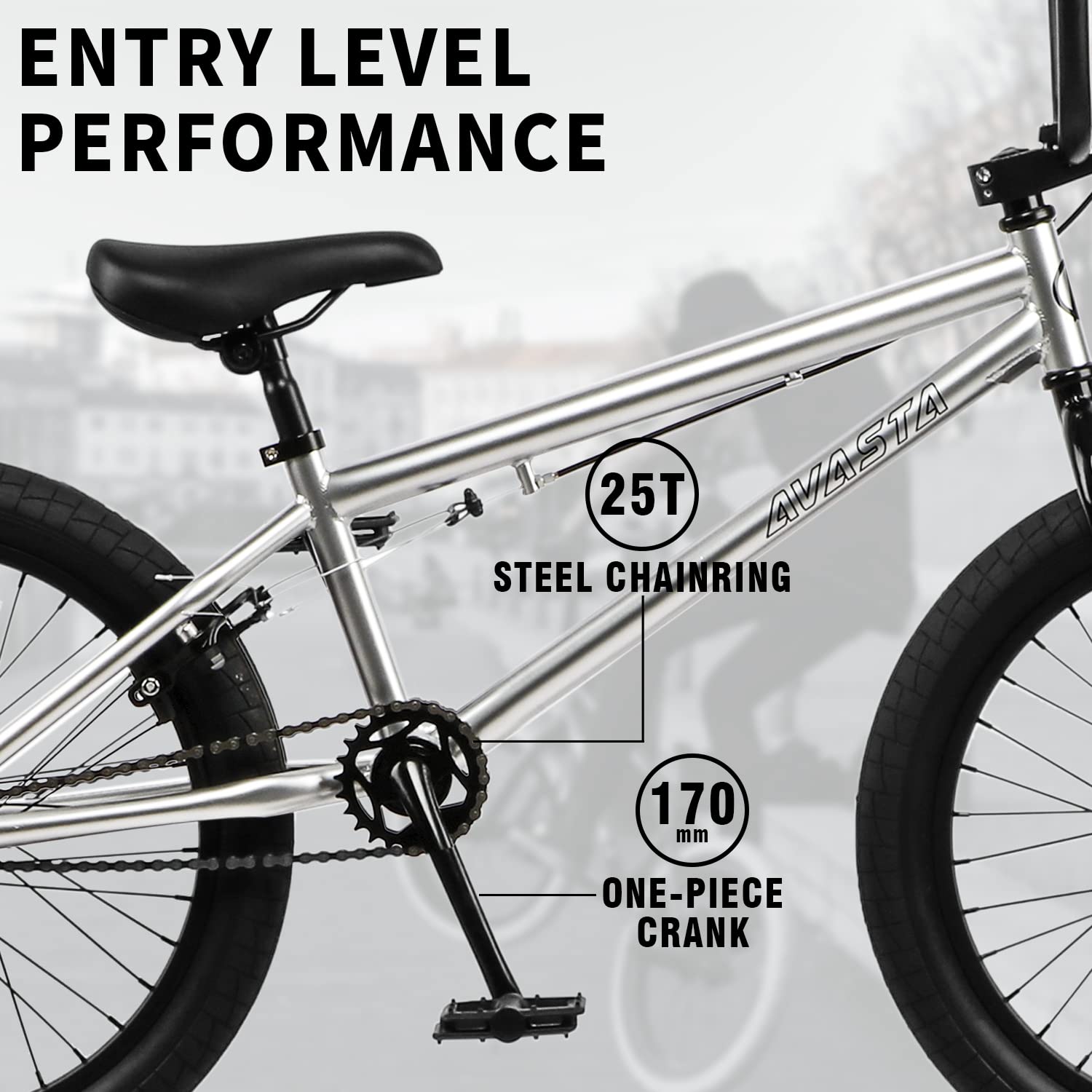 Amazon | AVASTA 20インチ BMX自転車 多色 | AVASTA | 自転車