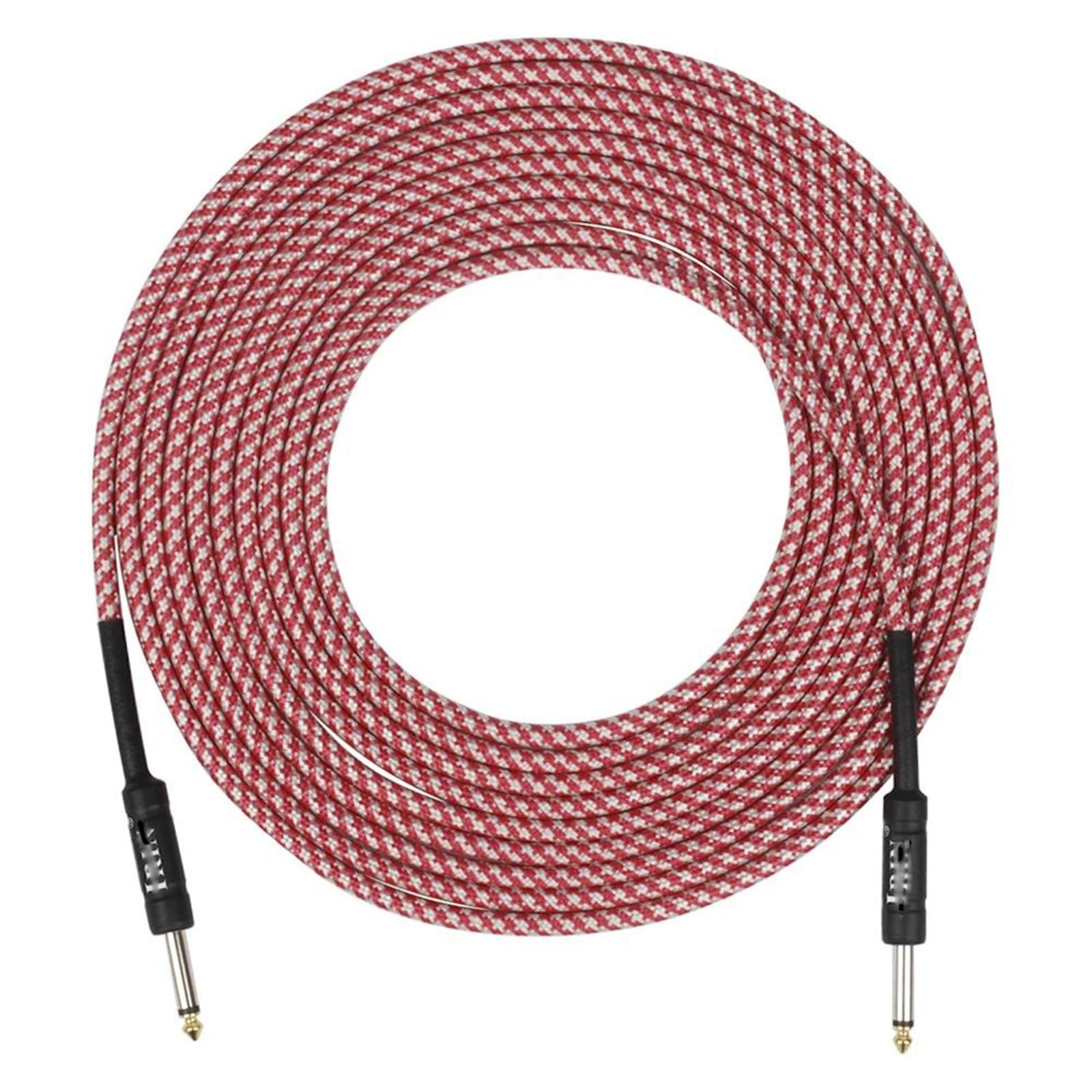 Kabel Do Gitary Elektrycznej Z Redukcją Szumów Dla Basu I Innych Akcesoriów Instrumentów Kable Gitarowe O Niskim Poziomie Szumów(6m)