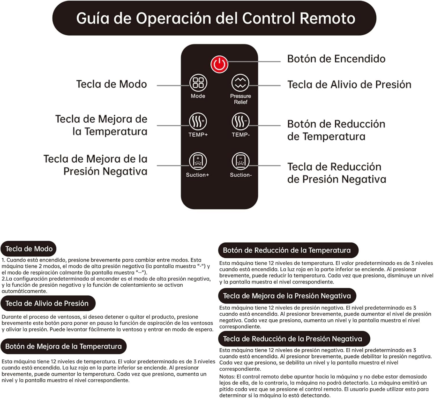 Ventosas Fisioterapia, Infrarrojos Vacumterapia Ventosa Electrica Masaje con 3 Cupping, 12 Etapas de Temperatura/Succión Conjunto ventosas Masajeador para Alivio del Dolor Relajación