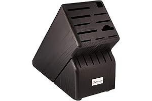 Premium Black Knife Storage Block