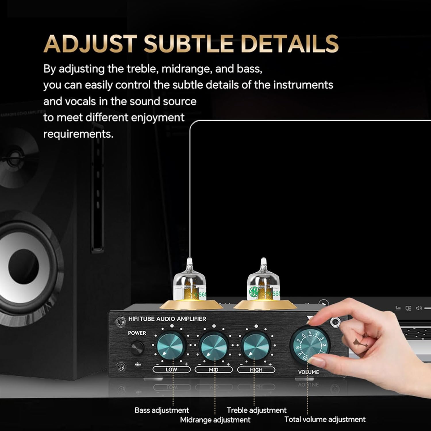 HiFi サウンド プリアンプ 真空管アンプ バッファ 高音 低音 プリアンプ サウンド 胆汁プリアンプ 電子