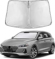 Vista 110 de EcoNour Parasol para Subaru Crosstrek 2013-2015 2016 2017, visera solar para parabrisas delantero y ventana, bloqueador de calor UV y protector