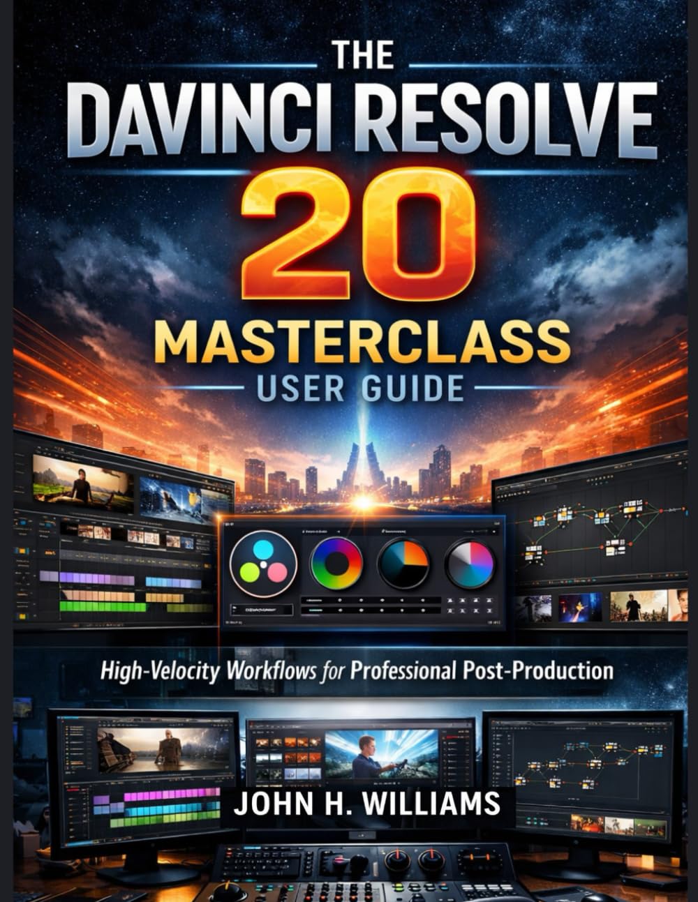 THE DAVINCI RESOLVE 20 MASTERCLASS USERGUIDE: High-Velocity Workflows for Professional Post-Production (software userguide for seniors, beginners, ... answers, facts about, exercise and workbook)