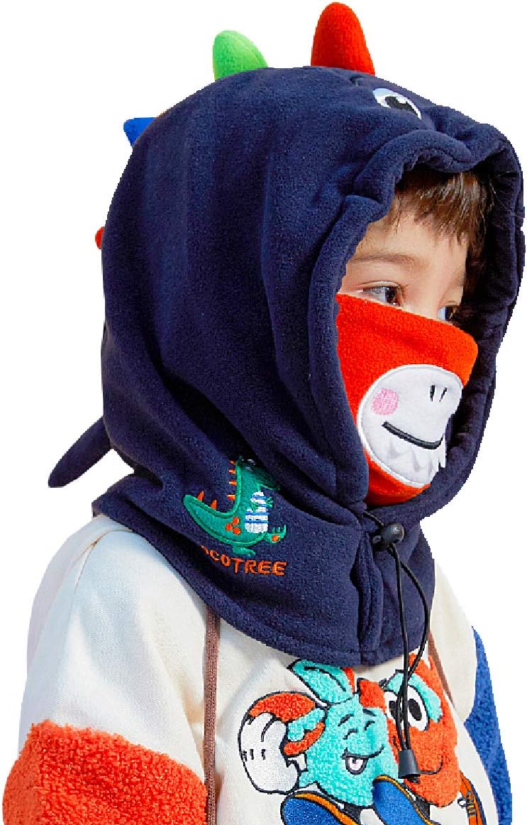 TRIWONDER Kids Winter Hats Balaclava Ski Mask for Boys Girls Toddlers Windproof Adjustable Cold Weather Face Mask Neck Warmer