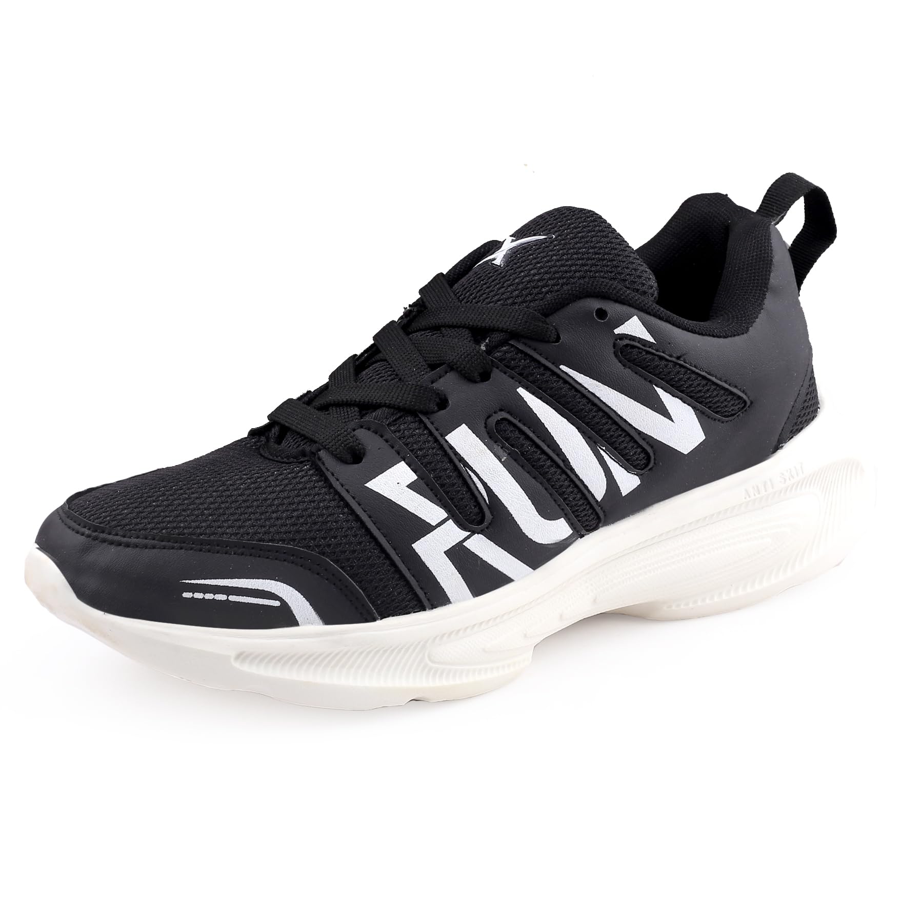 Kraasa GenZ-13 Running Shoes for Men | Walking & Gym Shoes | Lightweight Shoes for Men Blackwhite UK 7 (B0CJMQPPNH) Amazon Price History, Amazon Price Tracker