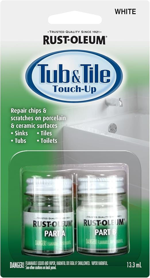 RustOleum Tub & Tile Paint 244166 Specialty Kit Tub and Tile Touch Up