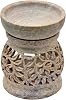 Nirvana Class Grey Color Stone Aroma Burner Oil Diffusers TeaLight Candle Holder Indian Decorative Items