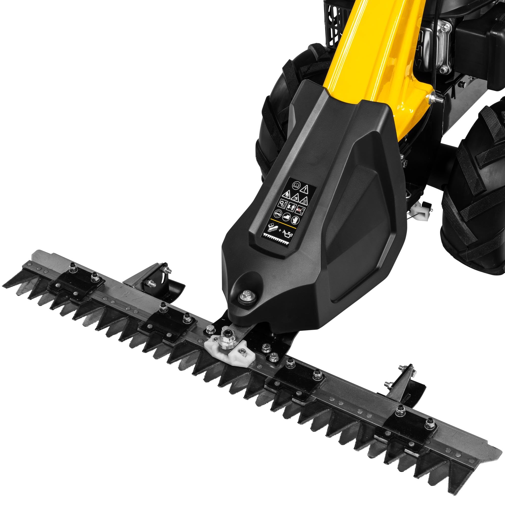 TEXAS Profi Benzin Balkenmäher CB8750 196ccm Wiesenmäher Hochgrasmäher Rasenmäher mit Antrieb Radantrieb | 5,7PS | 4200Watt | Schnittbreite 870mm | 4-Takt-Motor | für gewerbliche Nutzung geeignet