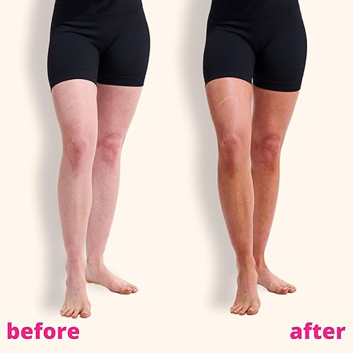 Miniatura 4 de Mousse de bronceado Skinny Tan, no anaranjado, no mancha, loción reductora de celulitis para todo tipo de piel