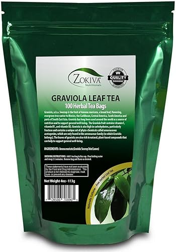 Graviola té 90Bolsas soursopAnnona muricataGuanabanaPREMIUM Calidad 100 Pure hoja