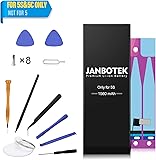 JANBOTEK Bater?a para ip 5S & 5C, con Kit de reparaci?n,herramientas,Adhesivo, Nueva 1560 mAh 0 ciclos,Garant?a de 24 meses JANBOTEK Bater?a para ip 5S & 5C, con Kit de reparaci?n,herramientas,Adhesivo, Nueva 1560 mAh 0 ciclos,Garant?a de 24 meses