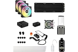 Corsair iCUE LINK XH405i Custom Cooling Kit with Corsair Pump