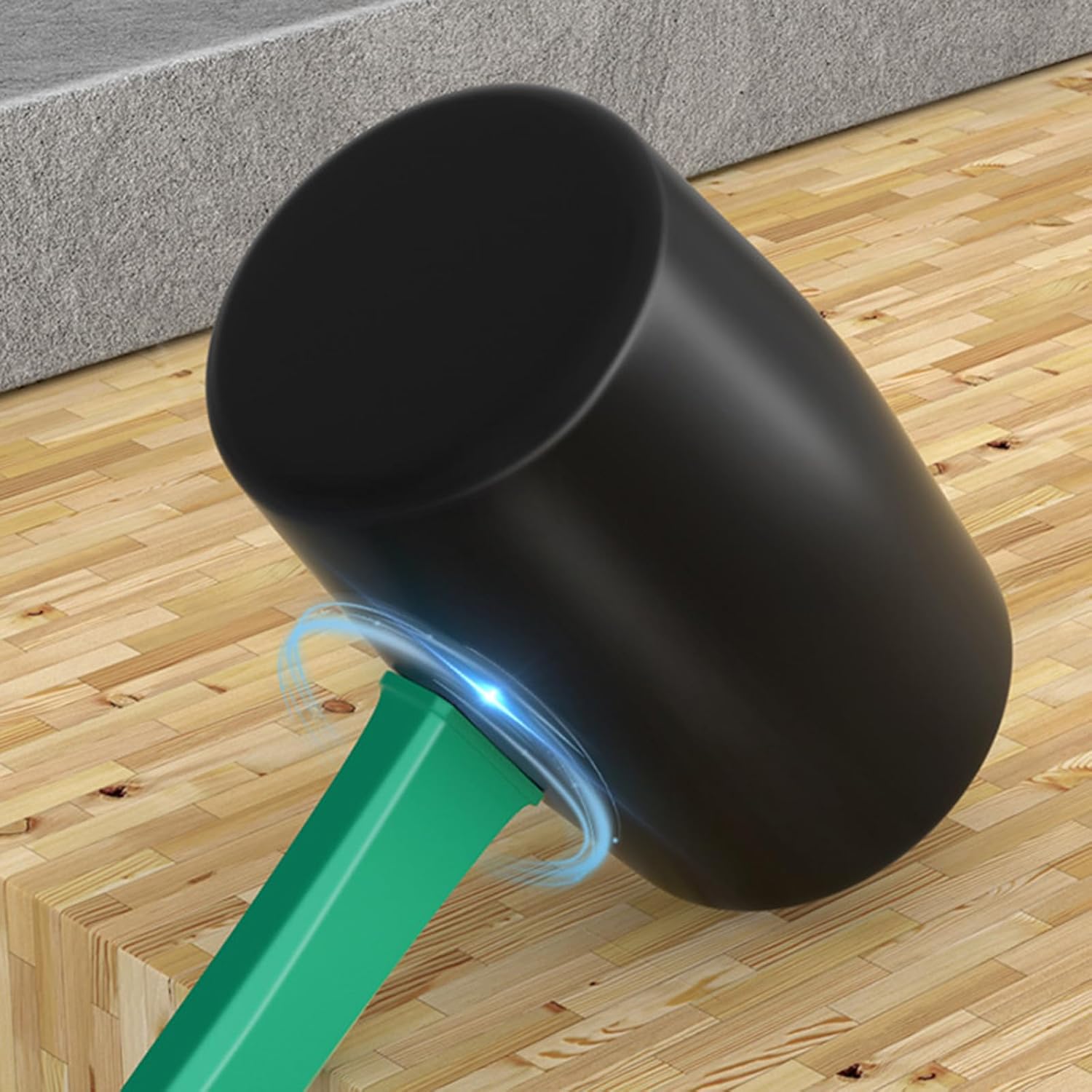 Multifunctional Rubber Hammer Lightweight Home Renovation Shock Absorption Tool Design Rubber Mallets