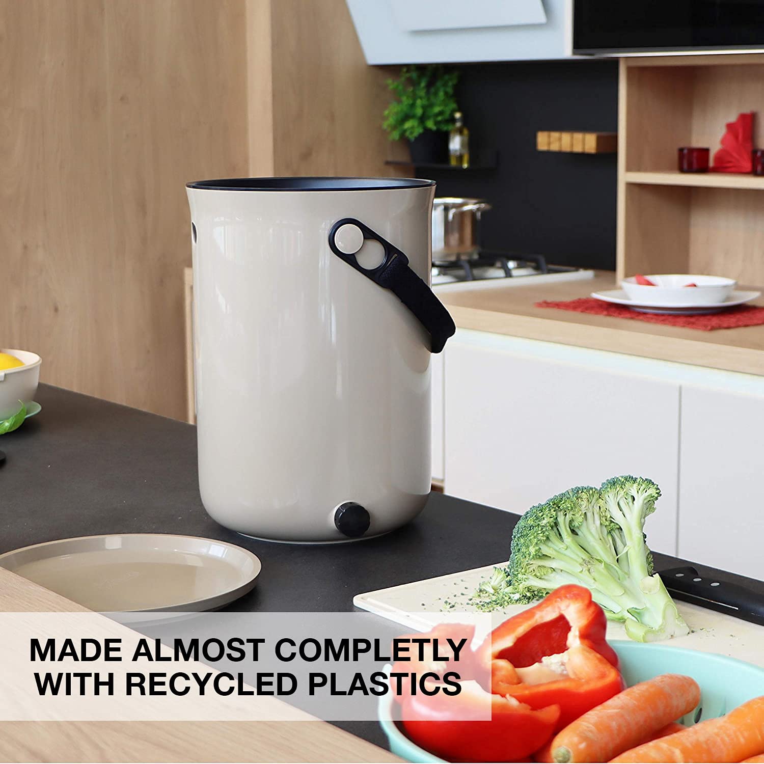 TeraGanix Organko Odorless Compost Bin Complete Bokashi Kit with