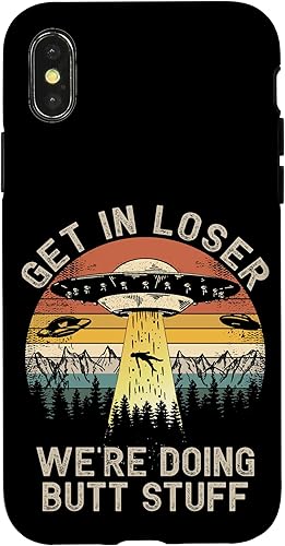 Miniatura 7 de Funda para iPhone 14 Pro Get In Loser We're Doing Butt Stuff Alien Abduction