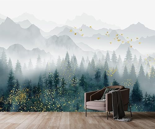 Miniatura 7 de Papel pintado de nube rosa 3D para niños (no despegar y pegar)