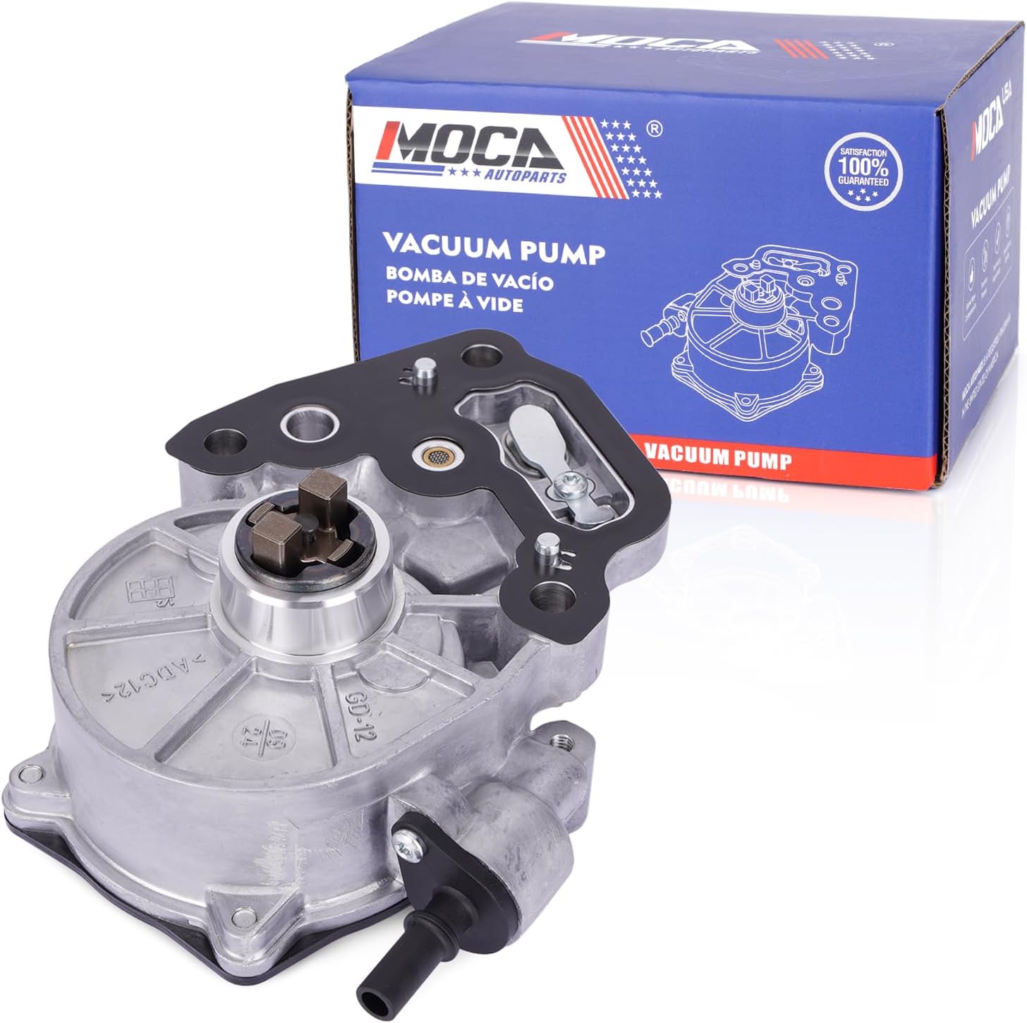 MOCA Vacuum Pump fits For Buick 2016-2019 Encore, For Chevrolet 2016-2019 Cruze, 2018-2022 Equinox, 2016-2022 Malibu, 2016-2020 Spark, For GMC 2018-2020 Terrain
