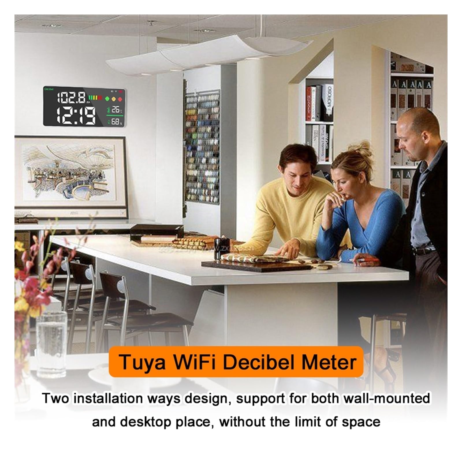 Amazon | 騒音計 デジタル騒音計 騒音測定器 サウンドメーター Tuya