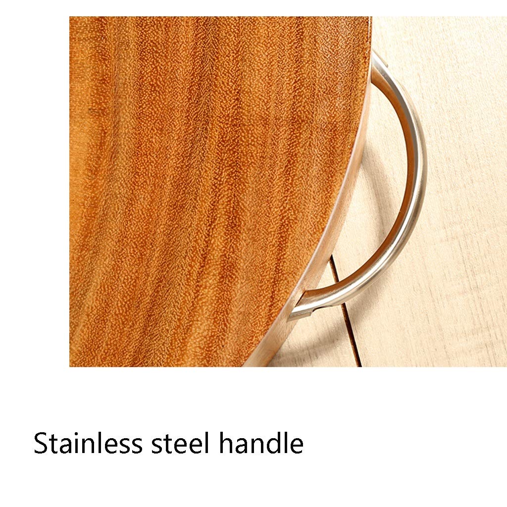 Tagliere da Cucina Tagliere con Impugnatura Heavy Duty Tagliere di Servizio Bamboo Tagliere Design della Sospensione - 8 Diverse Dimensioni Tagliere Professionale (Size : A)