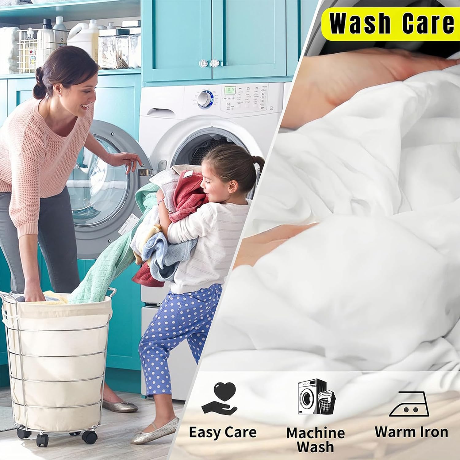 Custom Comforter Set Customized Bedding Set 3 Piece with Photo & Text Personalized Gift Duvet Cover with 2 Pillowcases Universal All Season Different Size Bedding for Family Kids Girls Boys