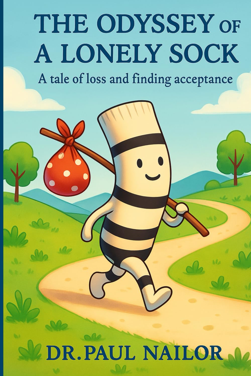 A Lonely Sock's Odyssey: A Gentle Tale of Loss, Change, and Finding Belonging