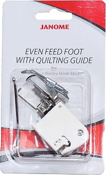 Janome Even Feed Foot with Quilting Guide Horizontal Rotary Hook Models