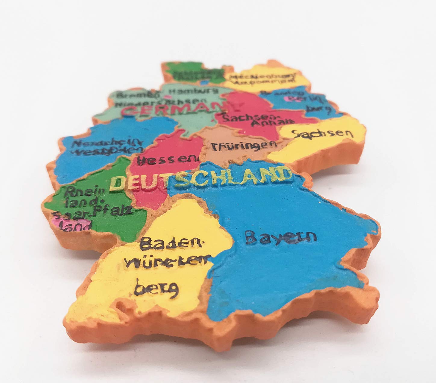 Deutschland Mappa Stile Germania Calamita Frigorifero