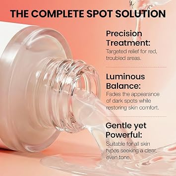 Blemish Derma Fix Clear & Calm Duo - Mild Cleansing Gel (5.07 fl oz) & Spot Ampoule (1.01 fl oz) 2-Piece K-Beauty Skincare Set with Centella Asiatica, Tea Tree & Zinc PCA Purifying & Soothing