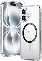 Vista 85 de FNTCASE Funda para iPhone 15 Plus: Fundas magnéticas transparentes para teléfono con protector de pantalla compatible con Magsafe Slim Anti