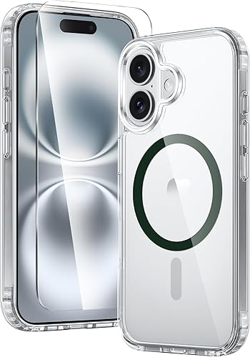 Miniatura 509 de Fntcase Funda para iPhone 15 Plus y 14 Plus de 6.7 pulgadas, magnética, a prueba de golpes de grado militar, antiamarilleo, delgada, protectora