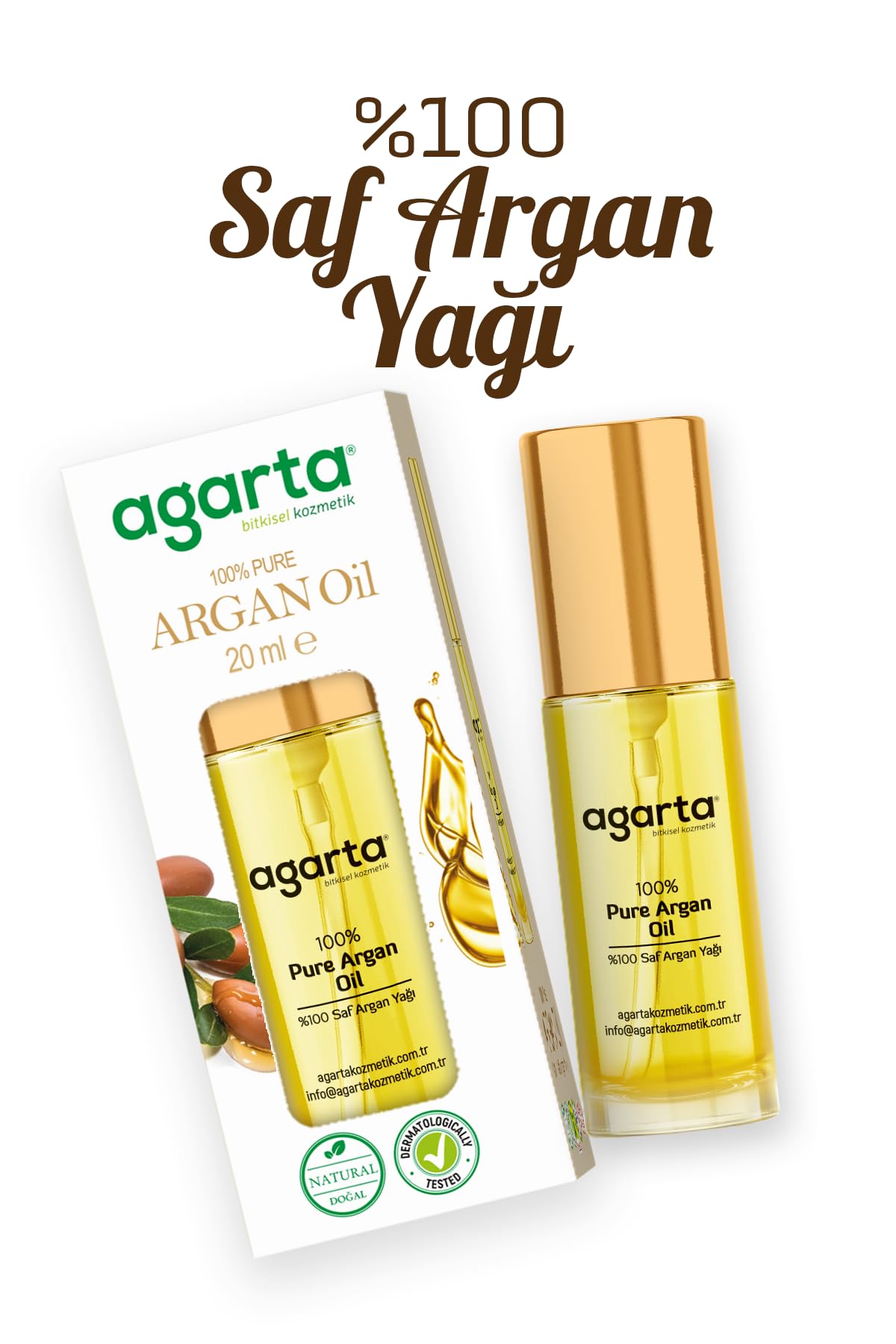 Agarta%100 Saf Argan Yağı