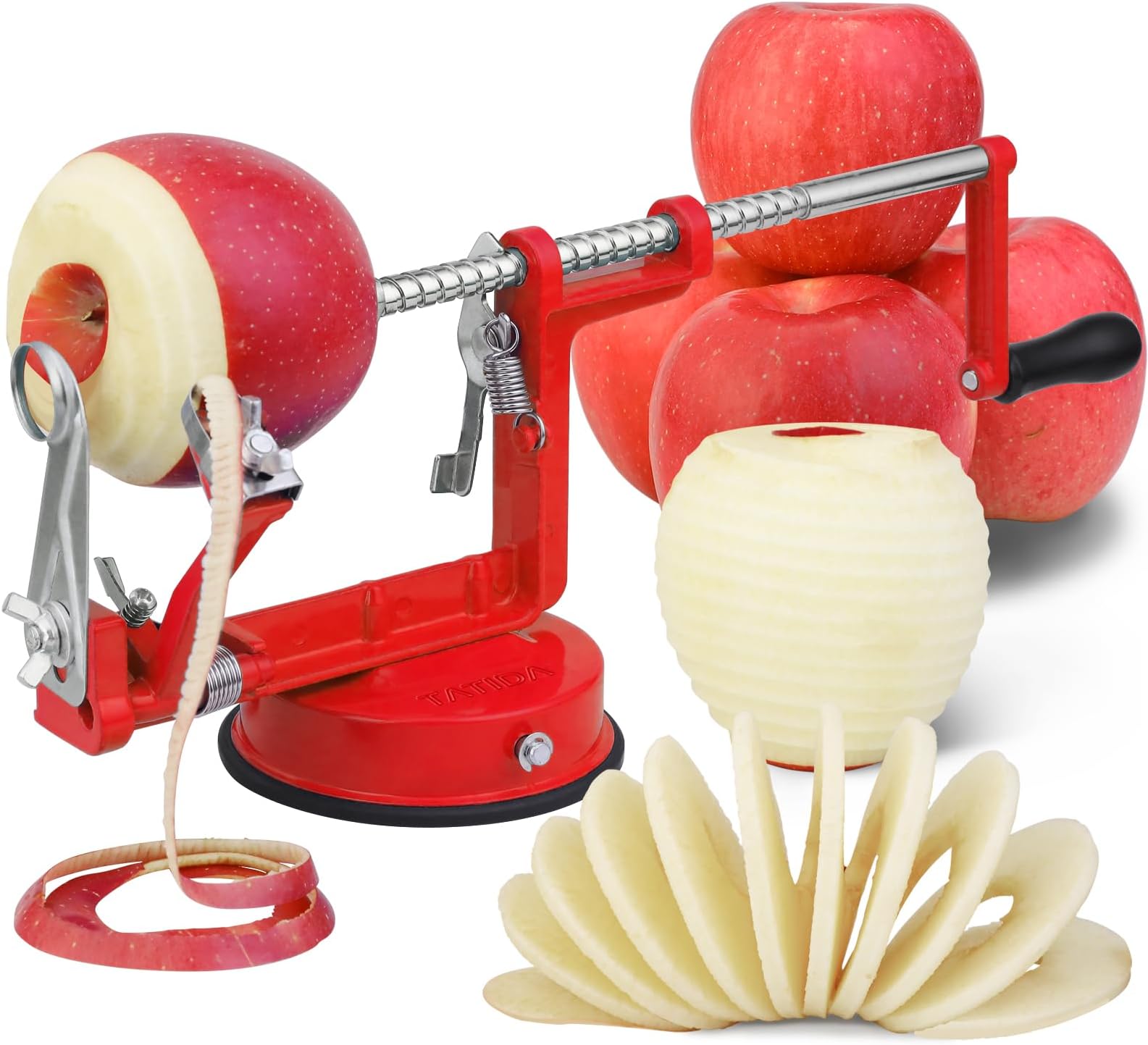 The Pampered Chef Apple Peeler, Corer, Slicer, Item 2430