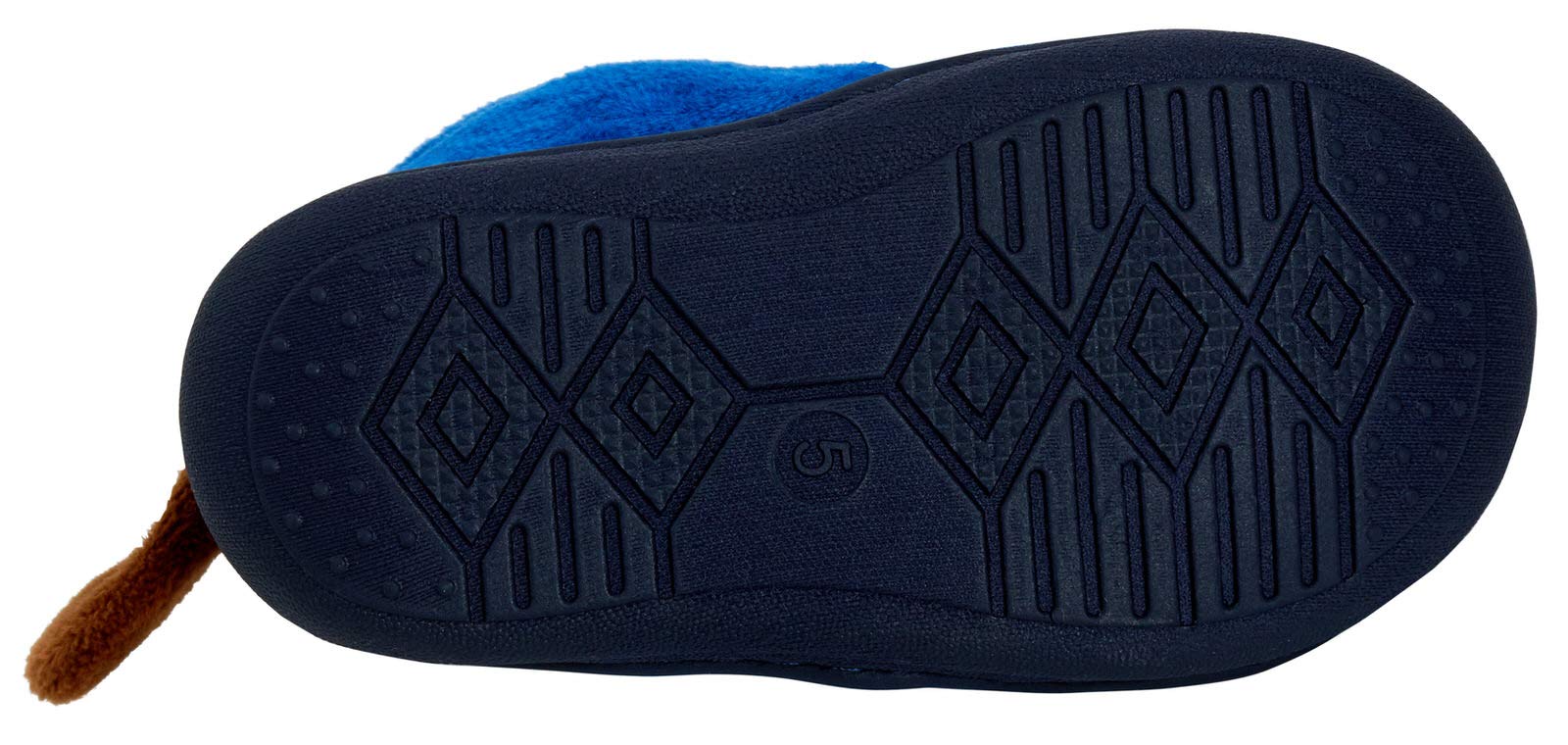 Pat’ Patrouille Pantoufles en relief avec doublure en polaire pour enfant, motif Chase