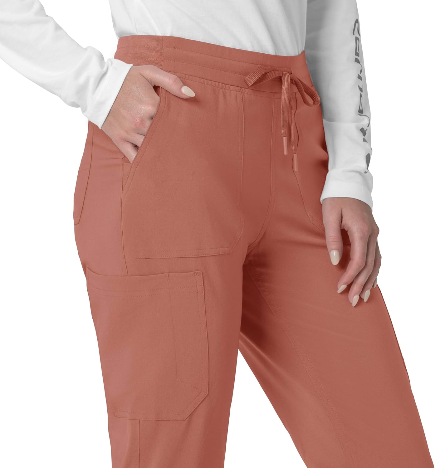 Carhartt Scrubs for Women, Force Essentials, Joggers Pants with Drawstring and 7 Pockets - Image 10