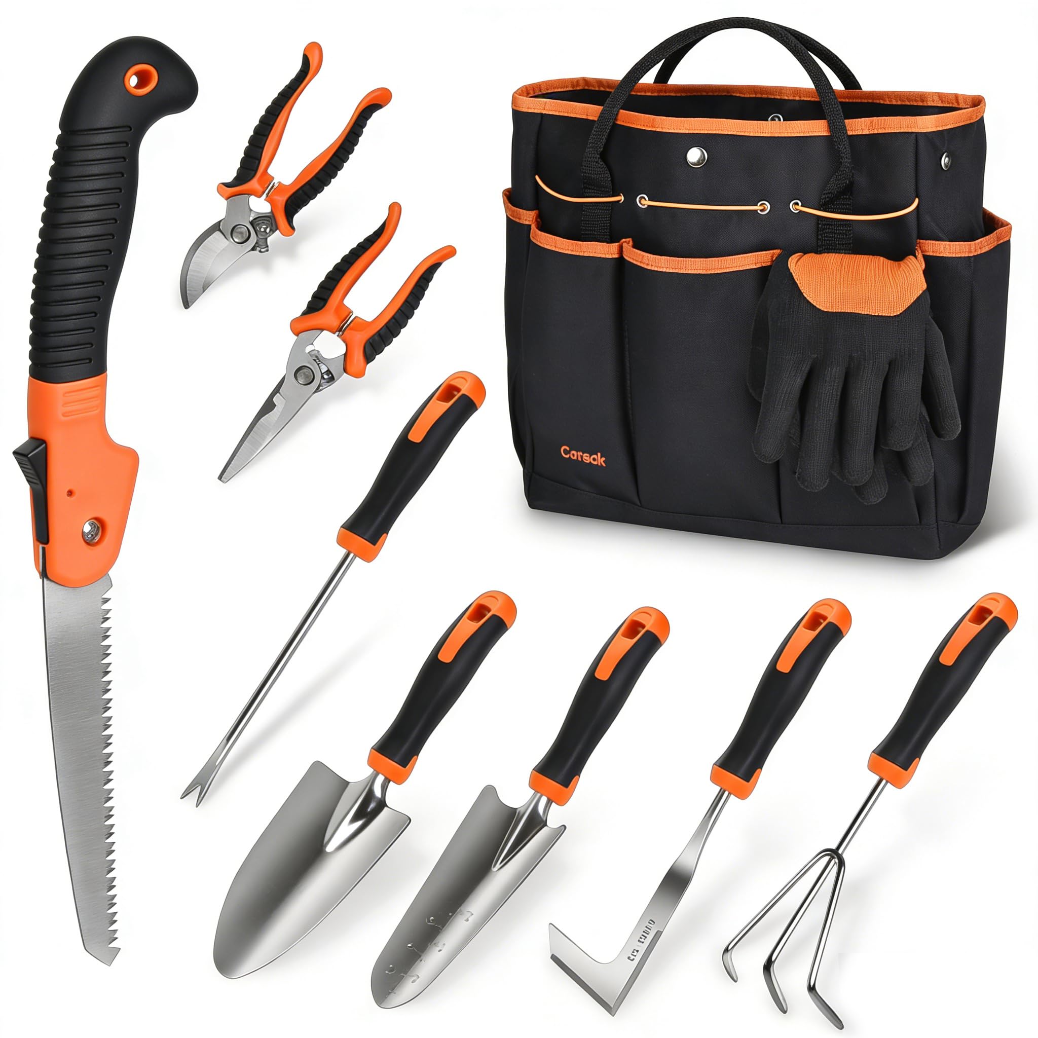 Carsolt 10 Piece Gardening Tools Set