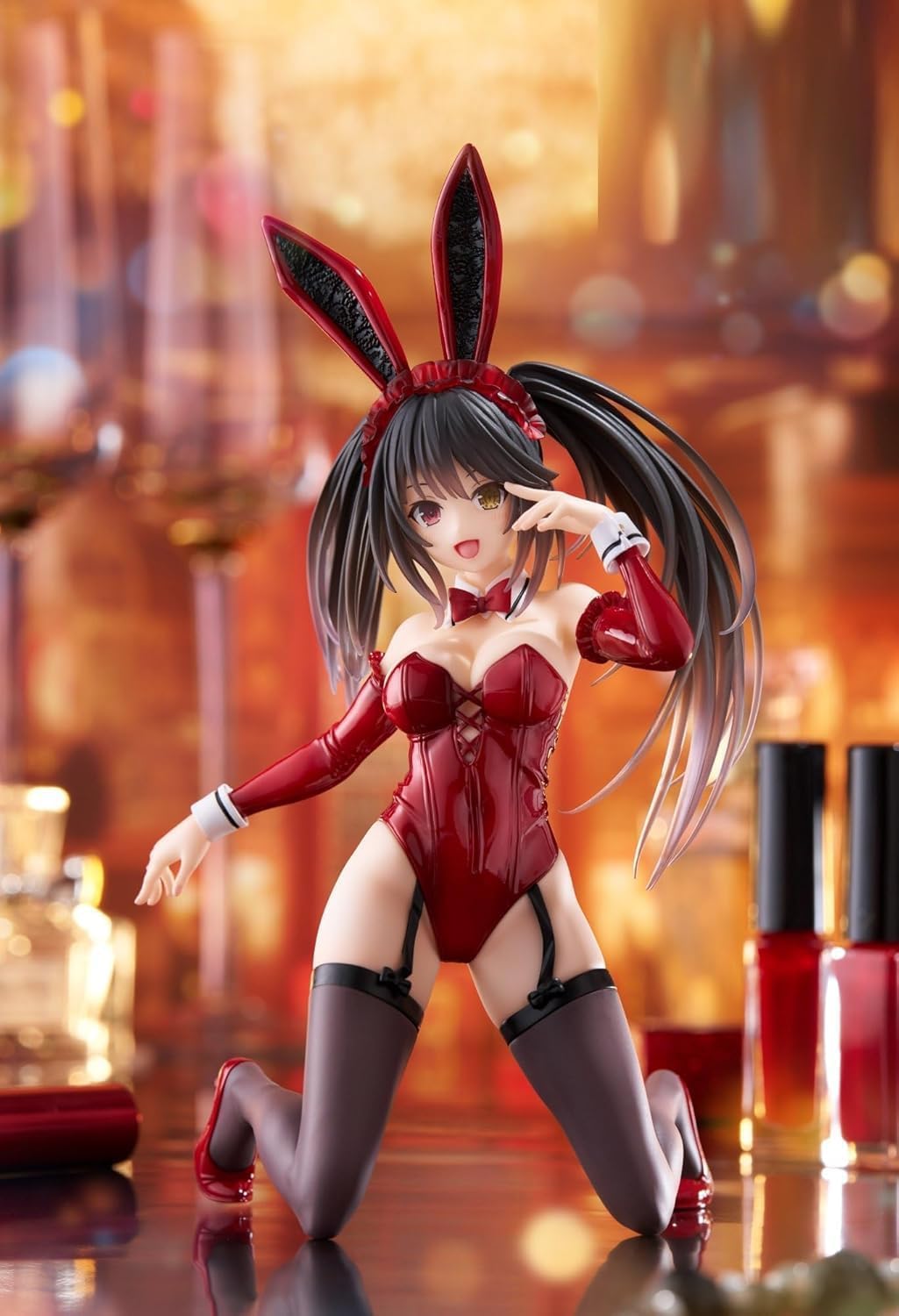 美少女 バニー Bunnies デート・ア・ライブ オバロ フィギュア 32体 TVアニメ『デート・ア・ライブV』より、時崎狂三がバニー姿で