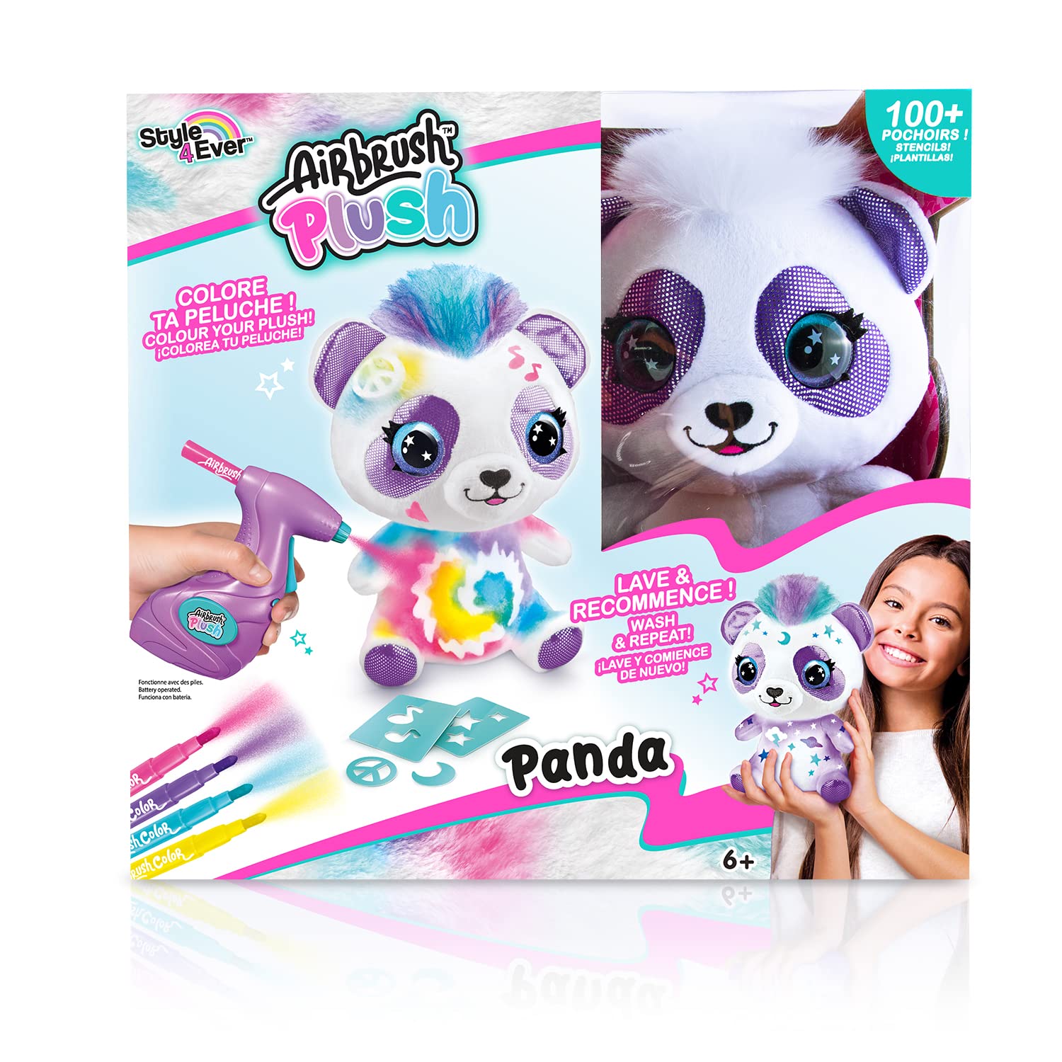 Canal Toys Panda Zestaw do Zabawy, Wielokolorowy, Od 6 Lat