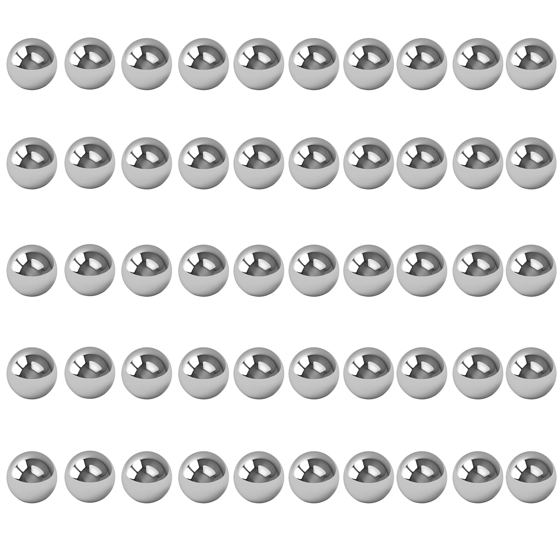 Hardened Bearing Balls - 100 Precision Steel Balls -9