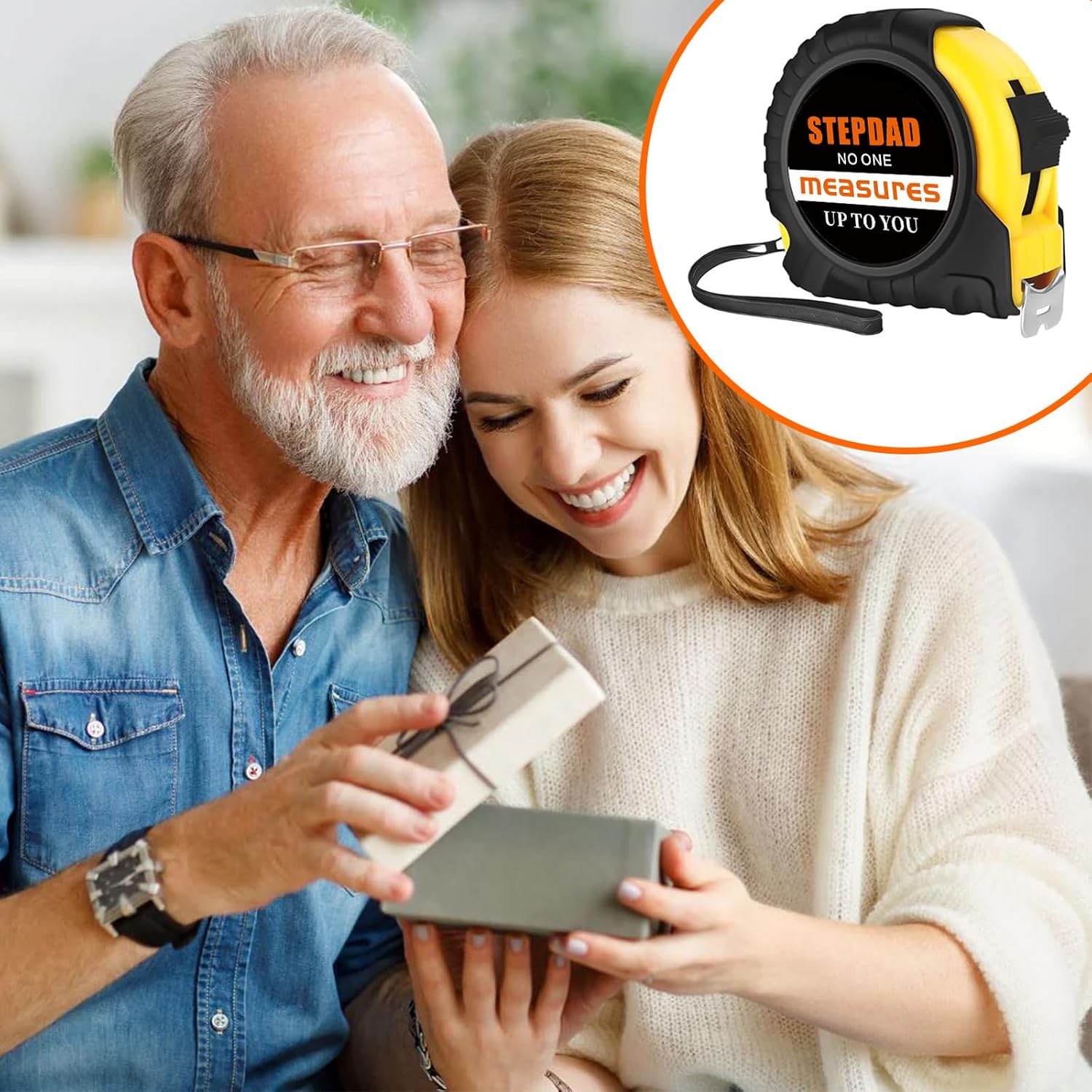 Father's Day Gifts for Stepdad, Christmas and Birthday Gift for Step dad Papa Stepfather from Daughter Son