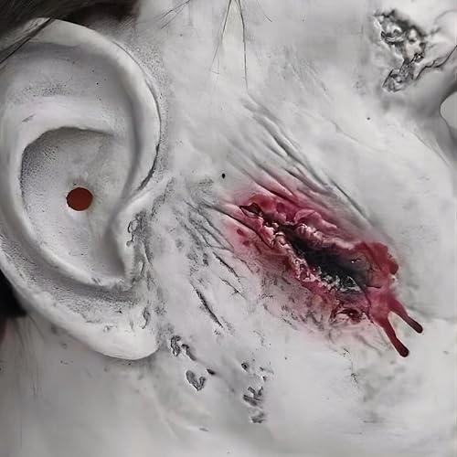 Miniatura 6 de Máscara de cosplay de película de terror de Halloween, máscara de Michael, diseño de alto detalle, máscaras de látex de cabeza completa para