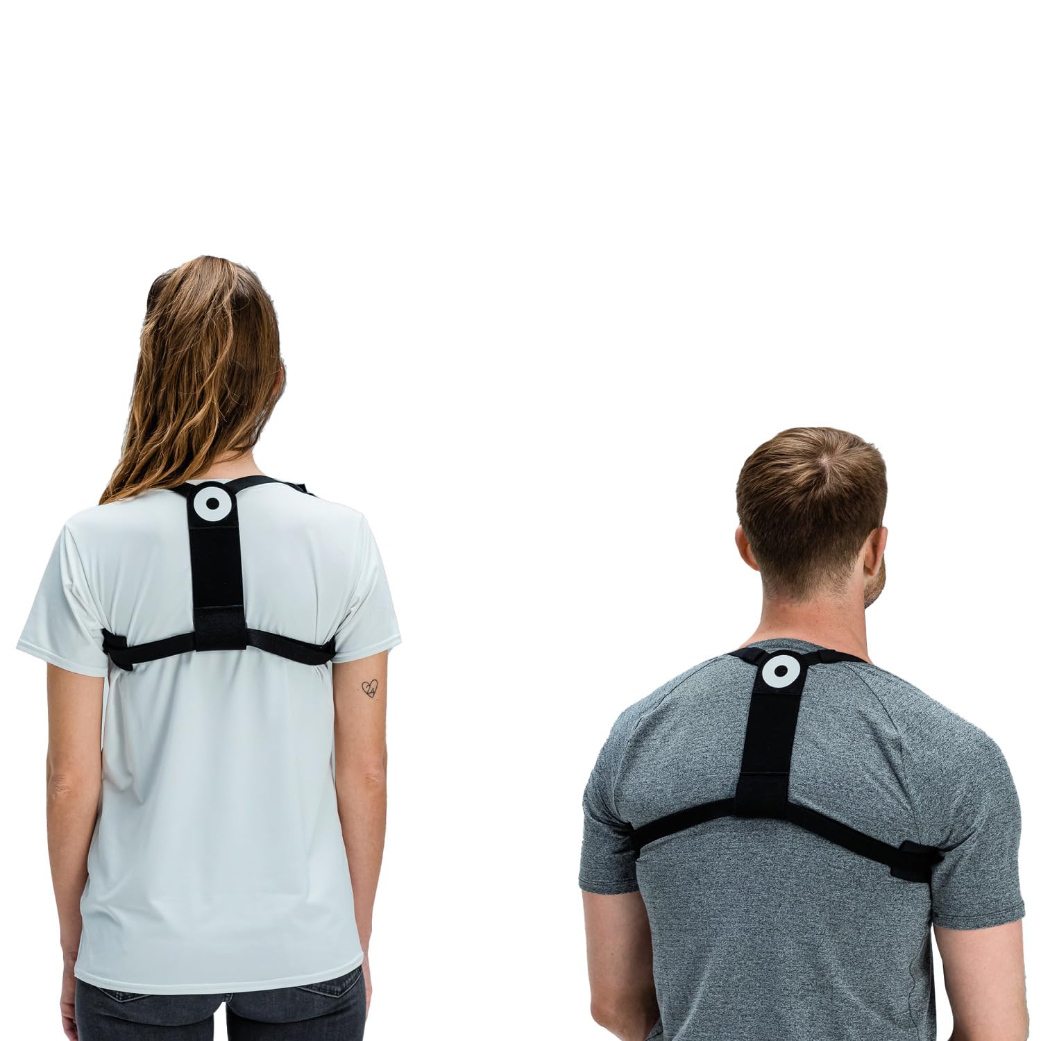 BLACKROLL Haltungstrainer Posture Pro | höhenverstellbares Rückenteil | Atmungsaktiv und leicht | Stärkt Rückenmuskulatur | Gepolsterte Schultergurte | Schwarz | Waschbar bis 40°C
