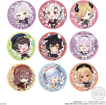 ホロライブプロダクション 缶バッジスナック vol.1まとめ売り BANDAI ホロライブプロダクション缶バッジスナック vol.1 (バラ