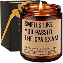 Miracu Candle, CPA Passed Exam Gifts, New Certified Public Accountant Gifts