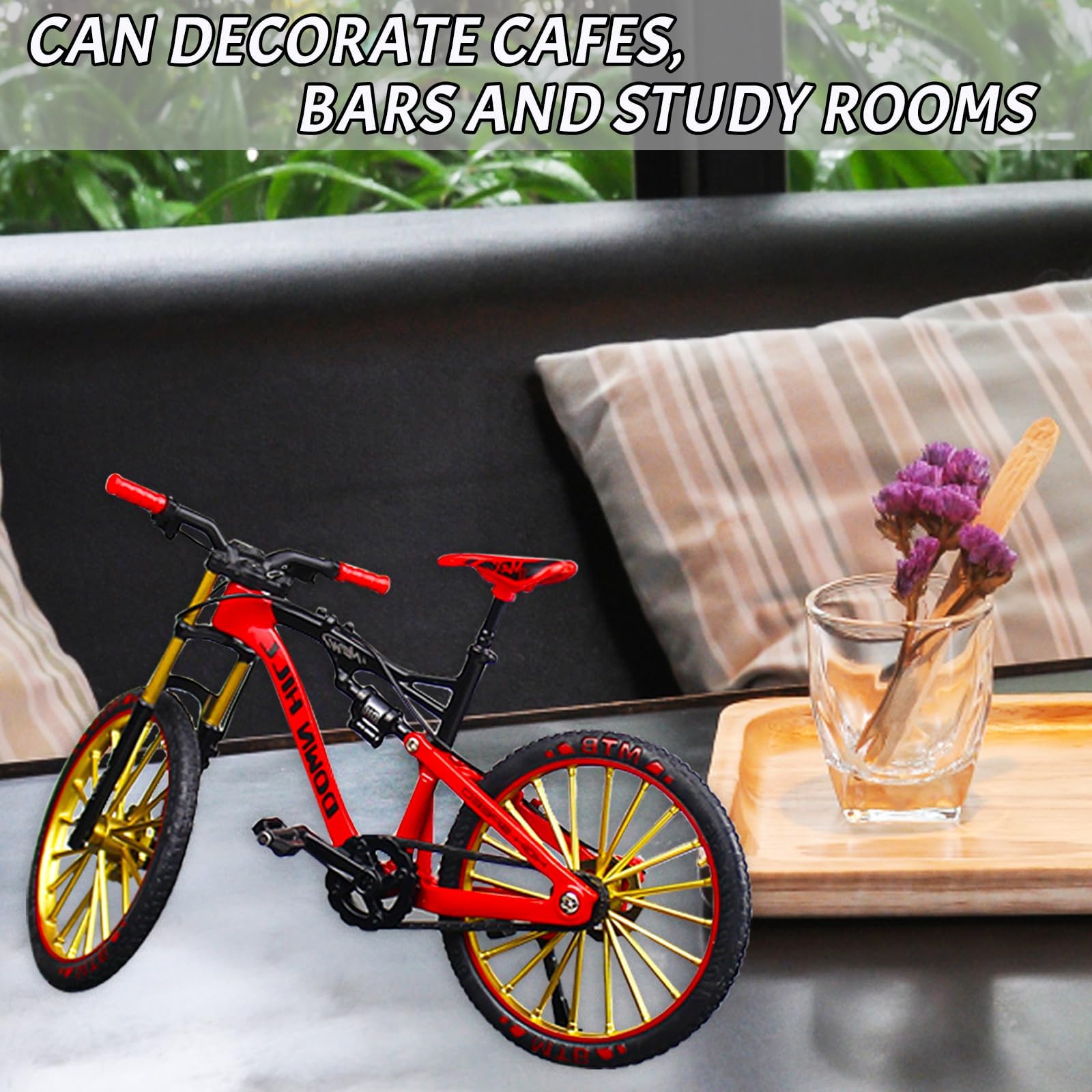 Model Roweru Górskiego - Miniaturowa Zabawka dla Dzieci, Dekoracja i Prezent
