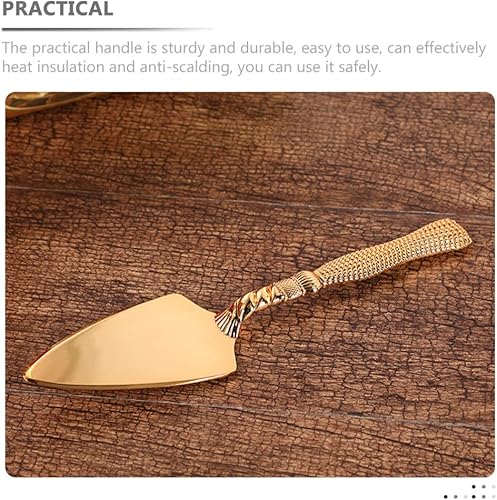 Miniatura 9 de Cabilock Exquisita pala para tartas estilo europeo espátula para hornear práctica pala pizza herramienta para servidores